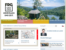 Tablet Screenshot of freyung-grafenau.de